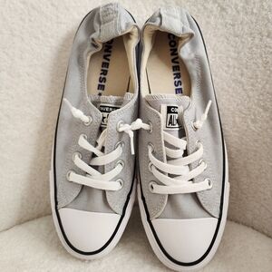 Converse Gray Slip-On Sneakers